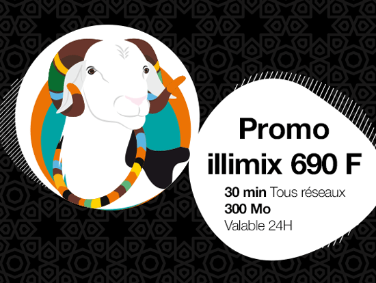 Promo illimix 690F tous réseaux